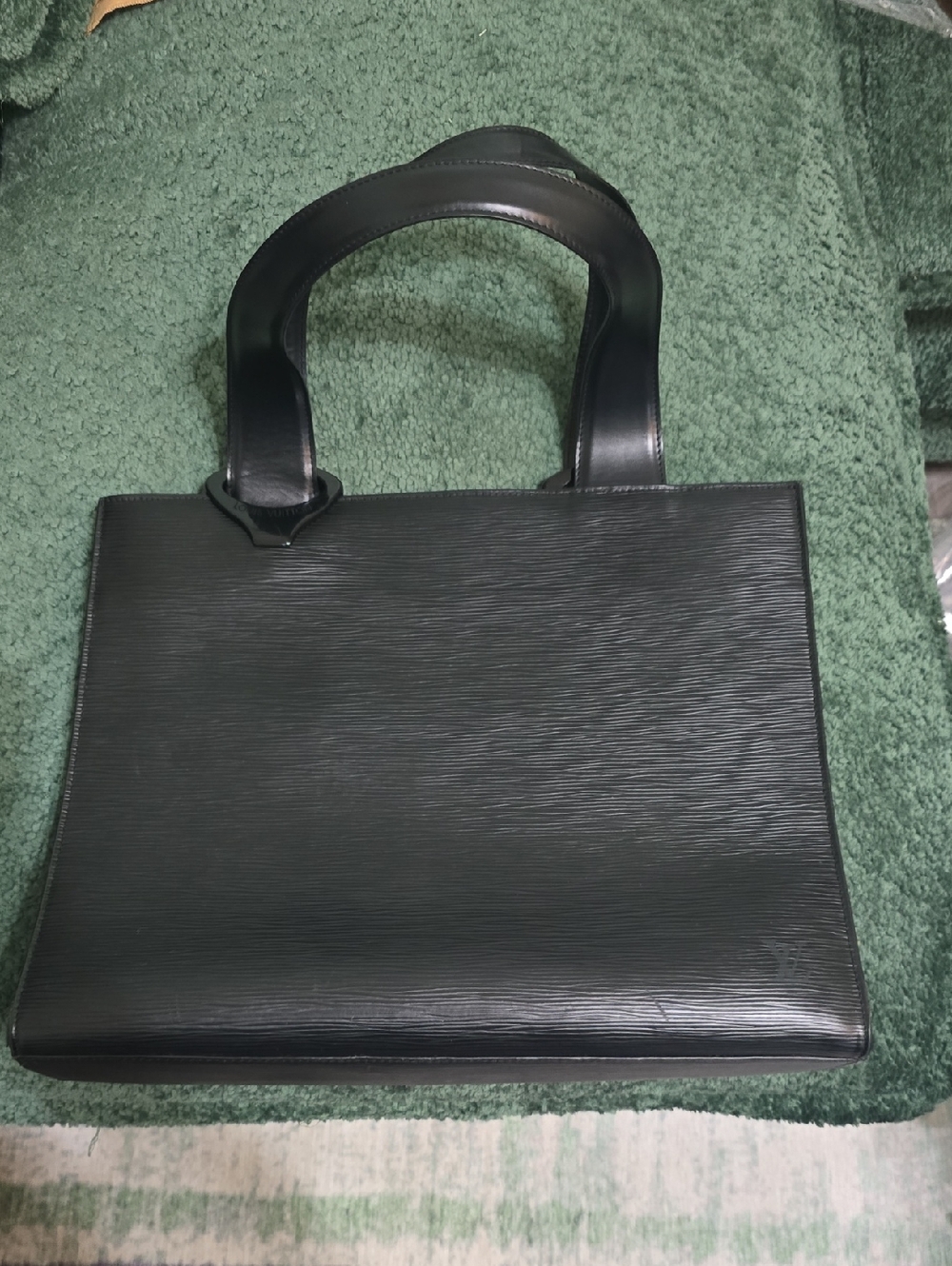 Louis Vuitton Black Epi Leather Tote